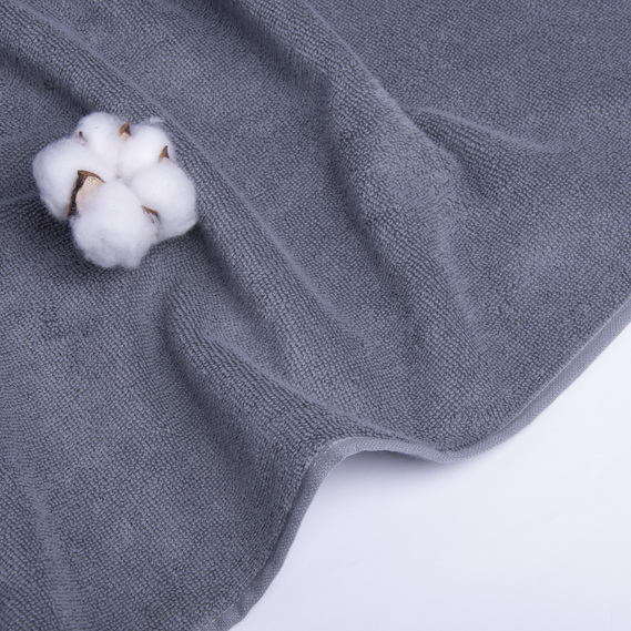 Рушник махровий 70х140 см Ідеал щіл 450 грм/м2 графіт, фото 3