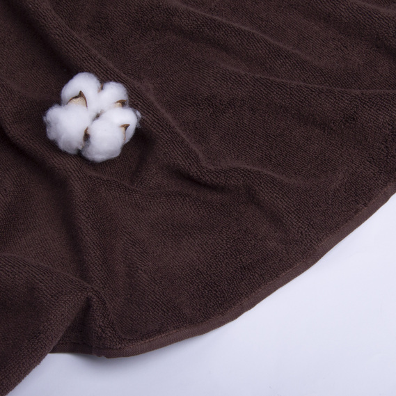 Terry towel 70х140 cm 450 g/m2 шоколад, фото 3