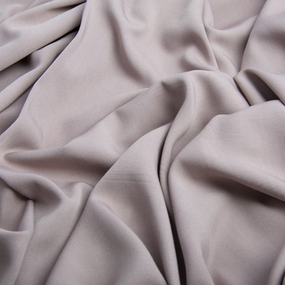 Тканина плательна штапель твіл сірий фрез, фото 2