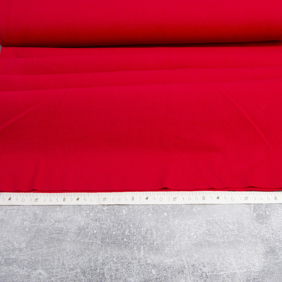 Тканина трикотажне полотно Кашкорсе 300 г/м2 червоне, фото 4