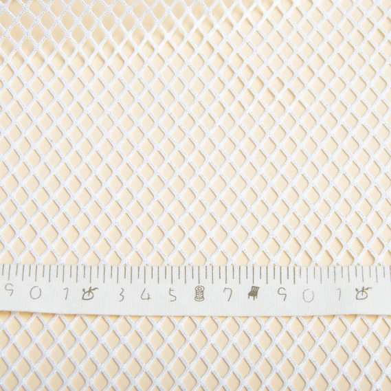 Silver Mesh Fabric молоко, фото 4