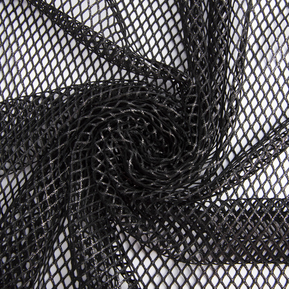 Тканина сітка Сільвер чорна, фото 1