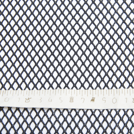 Тканина сітка Сільвер чорна, фото 4