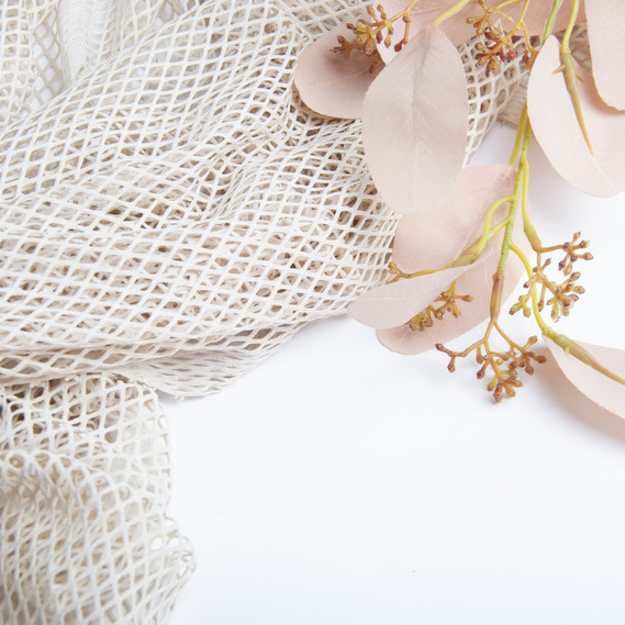 Тканина сітка Ельвіна крем , фото 3 Тканина сітка Ельвіна крем , фото 3