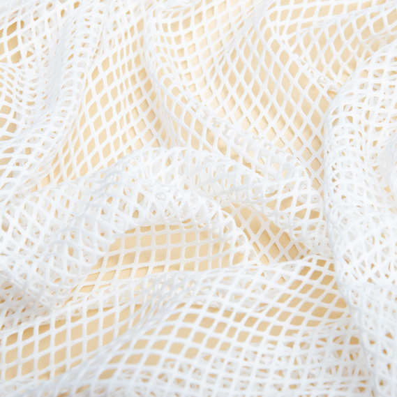 Mesh Fabric Elvina молоко, фото 2