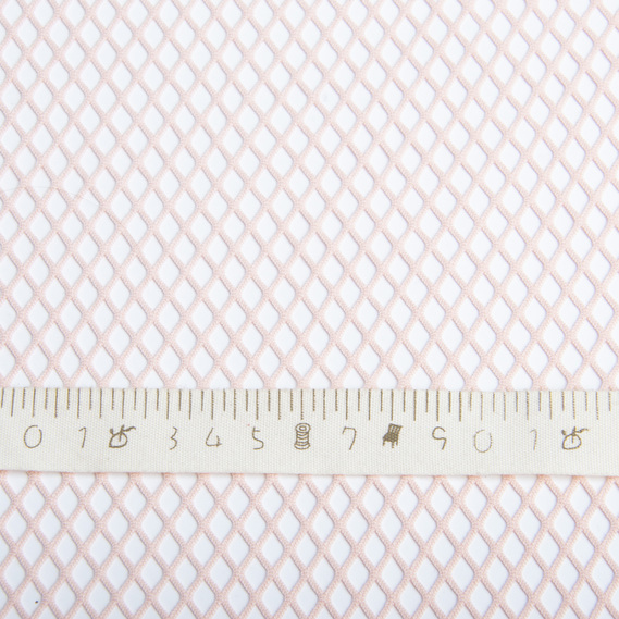 Тканина сітка Ельвіна персик, фото 4