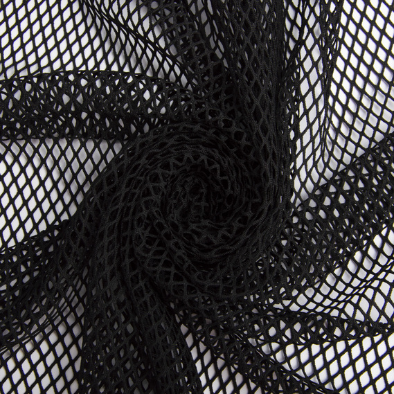 Тканина сітка Ельвіна чорна, фото 1 Тканина сітка Ельвіна чорна, фото 1