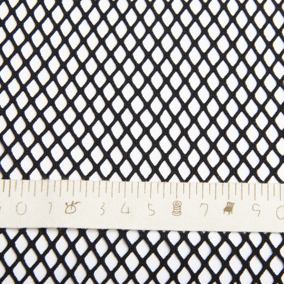 Тканина сітка Ельвіна чорна, фото 4 Тканина сітка Ельвіна чорна, фото 4