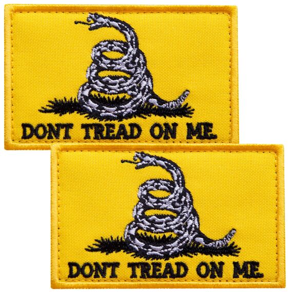 2-Piece "Don`t Tread On Me" Patch Set, Velcro Patch, Snake Patch, Morale Patch, фото 1 2-Piece "Don`t Tread On Me" Patch Set, Velcro Patch, Snake Patch, Morale Patch, фото 1