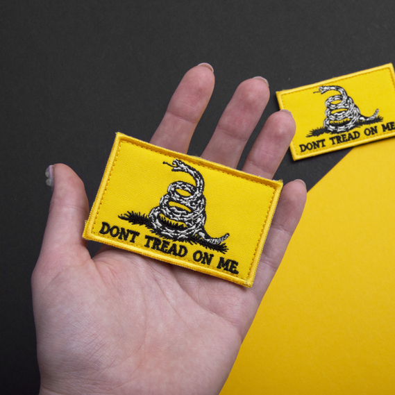 2-Piece "Don`t Tread On Me" Patch Set, Velcro Patch, Snake Patch, Morale Patch, фото 2 2-Piece "Don`t Tread On Me" Patch Set, Velcro Patch, Snake Patch, Morale Patch, фото 2