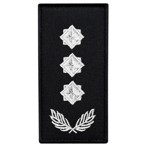 Chevron patch with Velcro, epaulet of the DSNS rank Colonel, embroidered patch 5x10 cm, фото 1 Chevron patch with Velcro, epaulet of the DSNS rank Colonel, embroidered patch 5x10 cm, фото 1