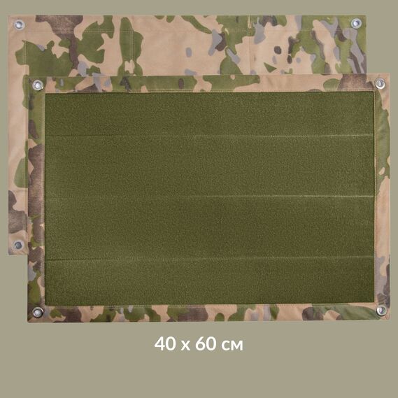 Патч Борд тактический 40х60см для шевронов нашивок и военных наград стенд панель с липучкой для коллекционеров мультікам степ, фото 11