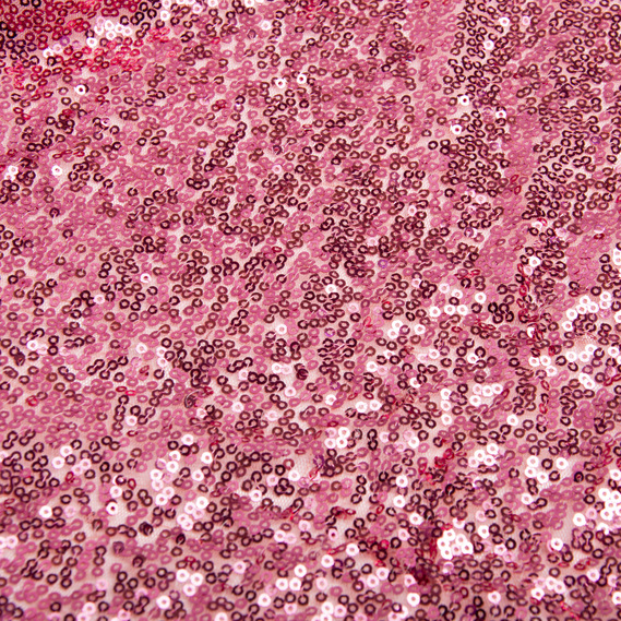 Ткань сетка с пайетками корал, фото 3 Ткань сетка с пайетками корал, фото 3