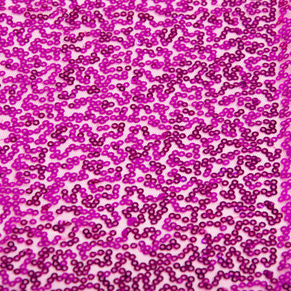 Ткань сетка с пайетками св/малина, фото 3 Ткань сетка с пайетками св/малина, фото 3