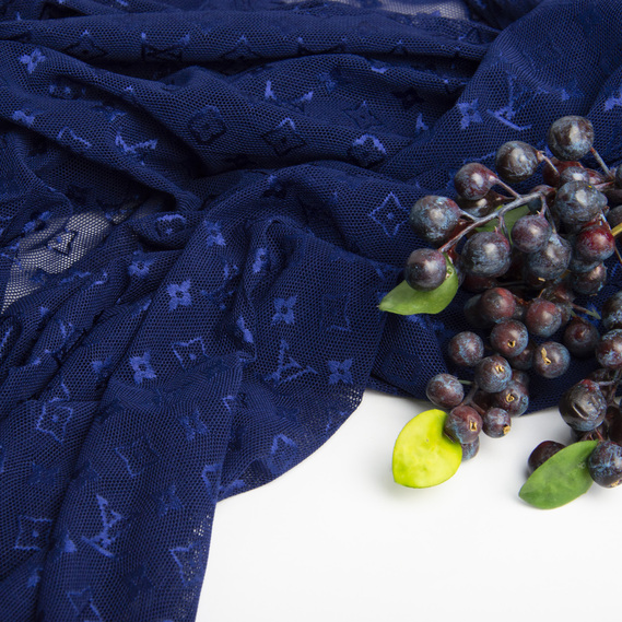 Mesh LV Stretch Fabric синя, фото 3