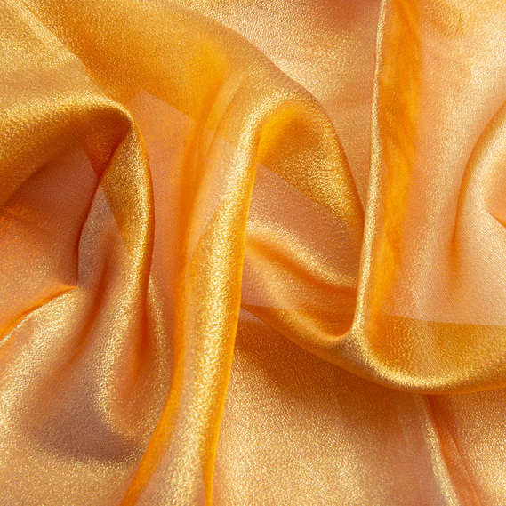 Тканина парча Диско помаранч, фото 2