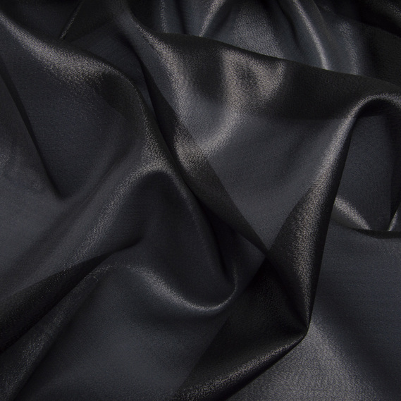 Disco Brocade Fabric чорний тонік, фото 2