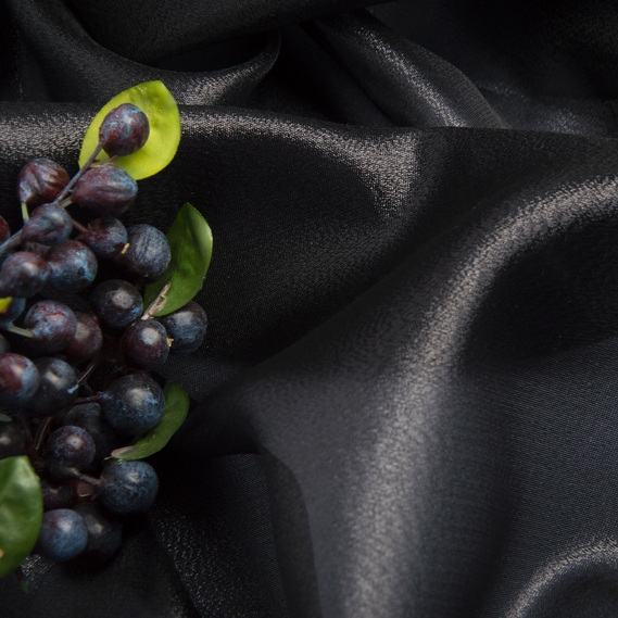 Disco Brocade Fabric чорний тонік, фото 3