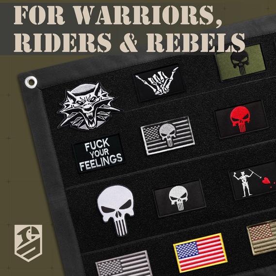 Chevron Velcro patch The Witcher 7.7x11 cm, embroidered patch, фото 3