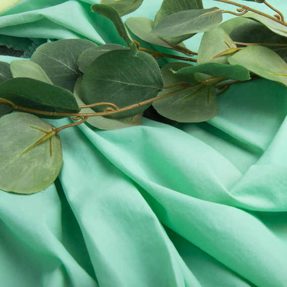 Тканина плащова 150 см, 60 г/м² м`ята , фото 3