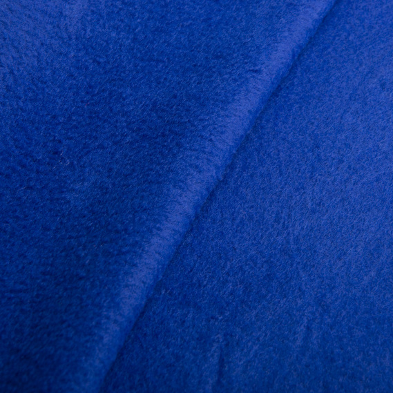 Тканина фліс однотонна 200 гр/м2 тепла тканина полар, м`яка для флісовок, кофт, штанів електрик, фото 3