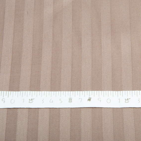 Satin Striped Fabric for Bed Linens V-69 фрез, фото 4