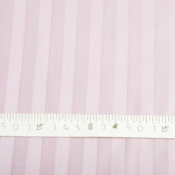 Ткань сатин страйп для постельного белья жаккард в полоску 1 см, хлопок, пл 130 гр/м2, 240 см V-13 чорний, фото 4