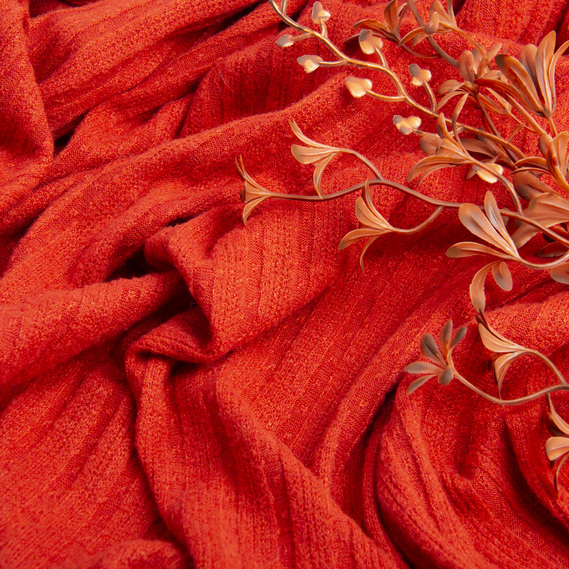 AD-15972 Lycra Solid Knit Fabric терракот, фото 3