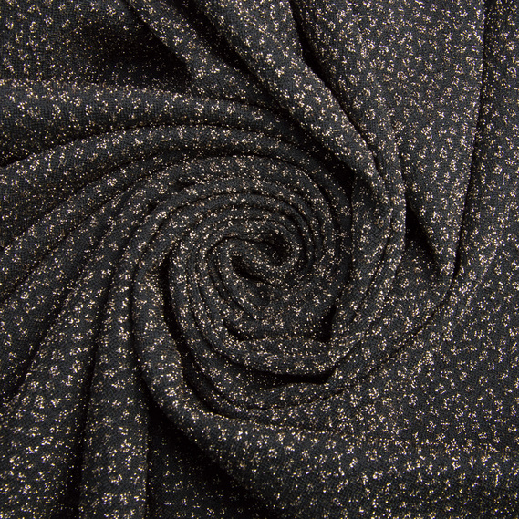 Gold Sparkle Knit Fabric золото, фото 1 Gold Sparkle Knit Fabric золото, фото 1