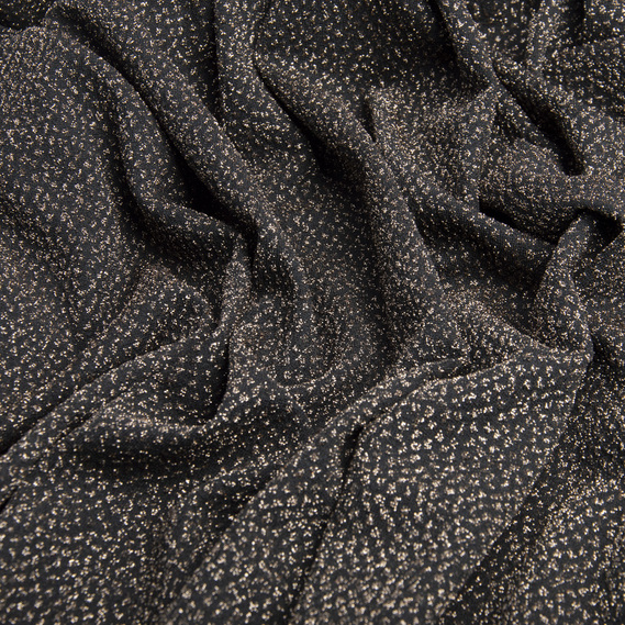 Gold Sparkle Knit Fabric золото, фото 3