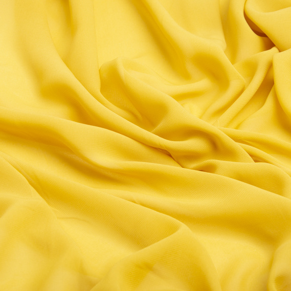 Тканина платтяна шифон Sheila легка напівпрозора для суконь, блузок, аксесуарів карі, фото 2