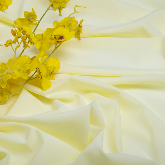 Ткань шифон однотонный Gucci лимон, фото 3 Ткань шифон однотонный Gucci лимон, фото 3