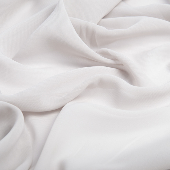 Тканина платтяна шифон Sheila легка напівпрозора для суконь, блузок, аксесуарів світло сірий, фото 2 Тканина платтяна шифон Sheila легка напівпрозора для суконь, блузок, аксесуарів світло сірий, фото 2