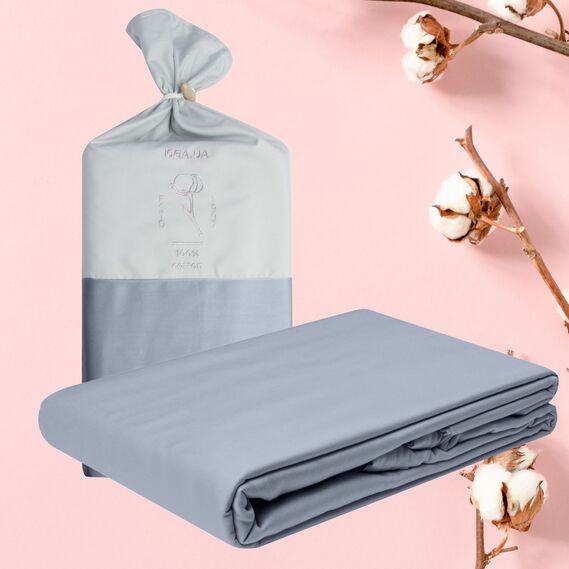 Duvetcase 200x220 cm Natural Cotton TM IDEIA Sateen графіт v-32, фото 1