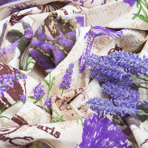 Тканина рушничкова вафельна Прованс, фото 4 Тканина рушничкова вафельна Прованс, фото 4