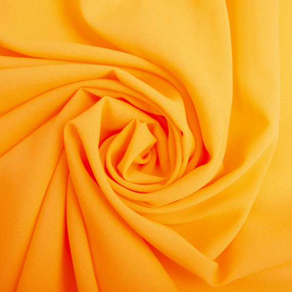 The fabric is chiffon with a moss crepe texture неон помаранч, фото 1