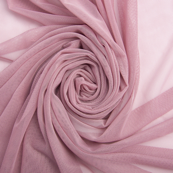 Soft, solid-colored stretch mesh fabric V-1025 св/фрез, фото 1