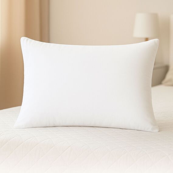 Pillow NORDIC CLASSIC 50х70 IDEIA anti-allergenic fiber біла, фото 1