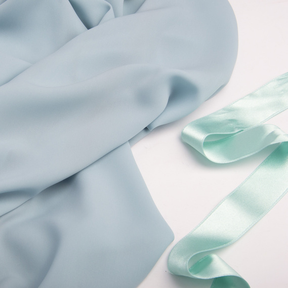 The fabric chiffon-stretch MURANO V-8 св/денім, фото 3