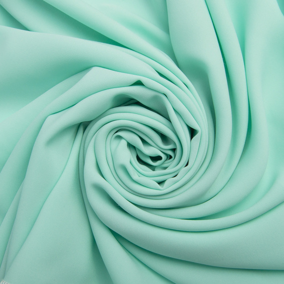 Тканина шифон стрей MURANO V-5 св/бірюза, фото 1