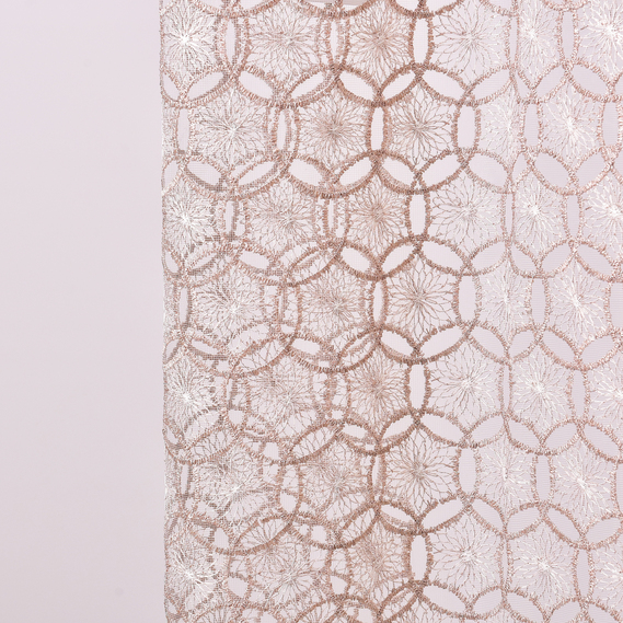 Тканина тюль сітка з вишивкою Куля V-pudra, фото 4 Тканина тюль сітка з вишивкою Куля V-pudra, фото 4