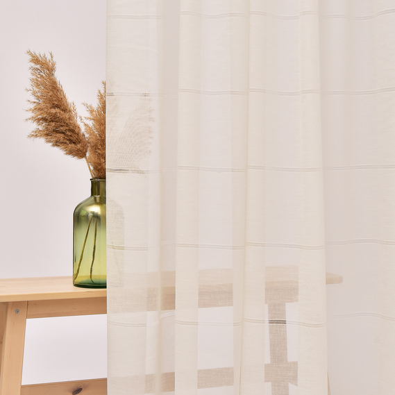 Tulle fabric Atalante with lurex mesh V-101 крем, фото 1 Tulle fabric Atalante with lurex mesh V-101 крем, фото 1