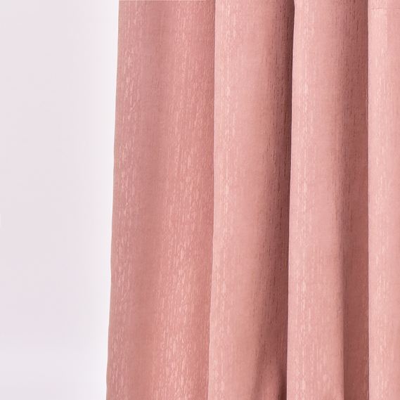Тканина портьєрна однотонна Shell, 290 см шторна, для штор, декоративна пудра, фото 2