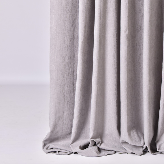 Solid-colored curtain fabric Shell св/сіра, фото 2