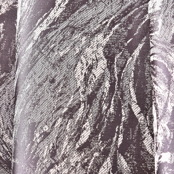Тканина портьєрна жакард Meteor, шторна тканина, тканина для штор, штори, портьєри, гардіни, тканина для гардин V-2512 т/сіра , фото 4