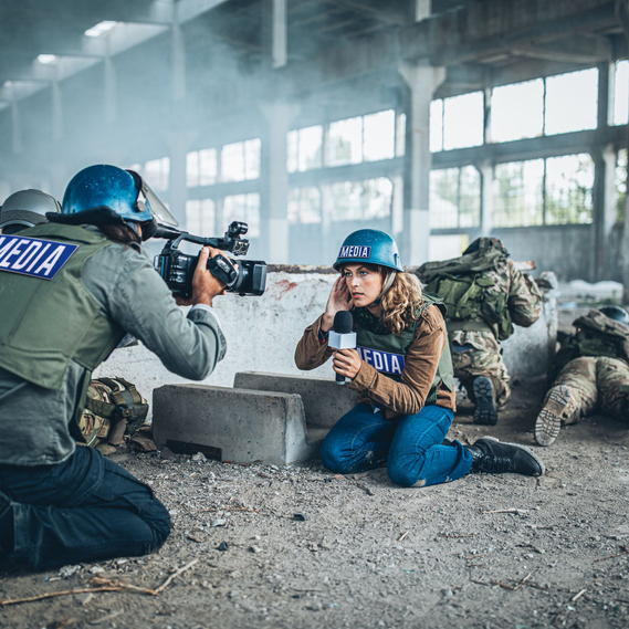 Набор шевронов 2 шт с липучкой MEDIA 9х25 + 4,5х12,5 см синий, для медиа, прессы и журналистов, фото 9