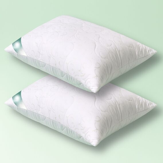 Set of 2 pillows Soft IDEIA 50x70 cm two-sided analogue of swan down, фото 1