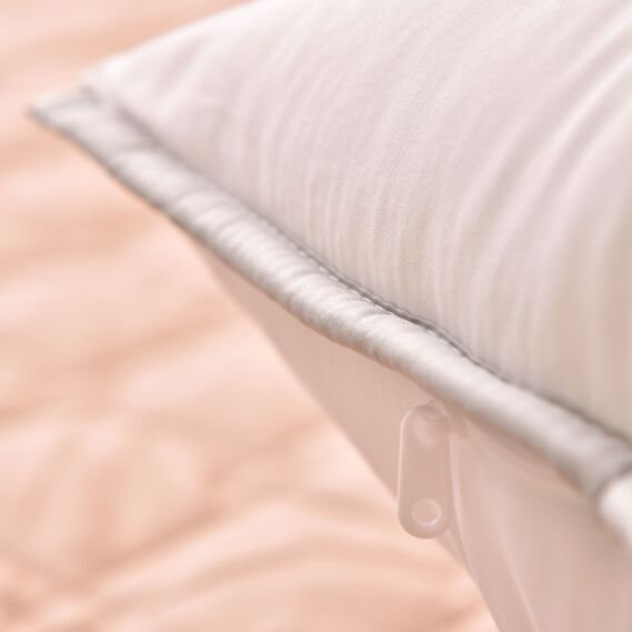 Set of 2 pillows 50x70 cm IDEIA LINE anti-allergenic fiber біла, фото 9