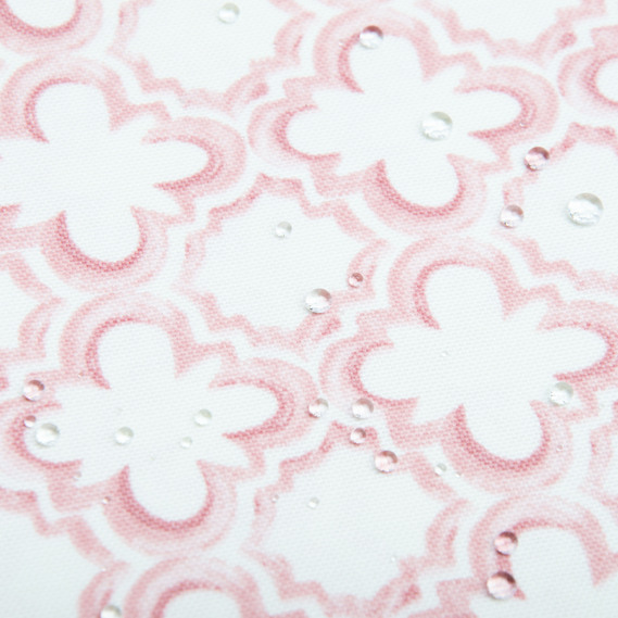 Decorative fabric Premier Puzzle Flower with water-repellent impregnation V-013 пудра, фото 3