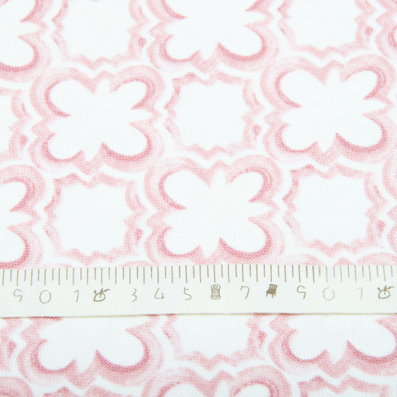 Decorative fabric Premier Puzzle Flower with water-repellent impregnation V-013 пудра, фото 5